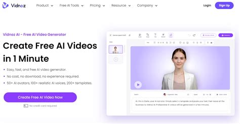 ar.vidnoz|Vidnoz AI: Create FREE AI Videos 10X Faster Online.